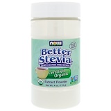 Stevia Extract Powder, Better Stevia, Certified Organic, 4 oz (113 g), Now Foods
