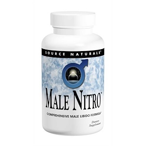 Male Nitro, 30 Tablets, Source Naturals