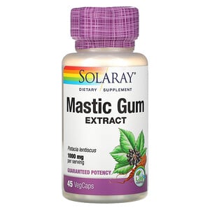 Mastic Gum Extract, 500 mg, 45 VegCaps, Solaray - SuperFoodsNZ