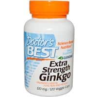 Ginkgo, Extra Strength, 120 mg, 120 Veggie Caps, Doctor's Best